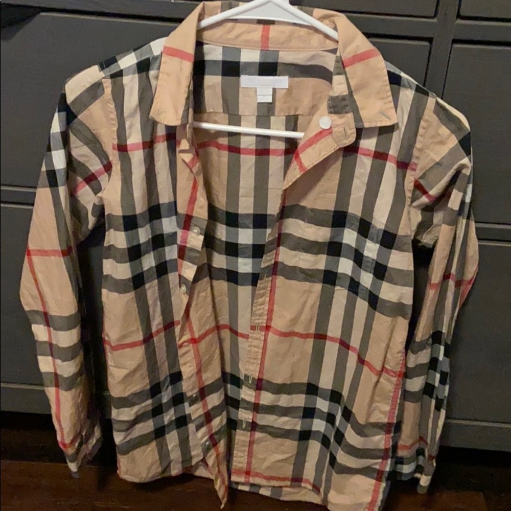 Kids button up